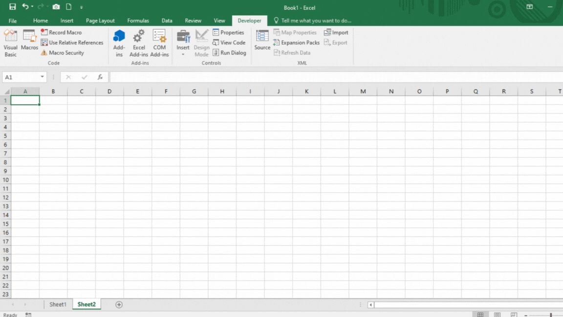 Excel-Visual-Basic-Editor